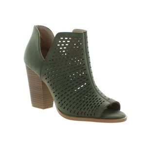 BNIB Peep-Toe Booties